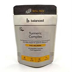 Turmeric Complex Refill Pouch (60 capsule)