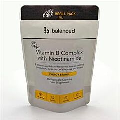 Vitamin B Complex Refill Pouch (60 capsule)
