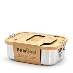 Lunch Box - Bamboo Lid -1200ml (1each)