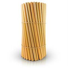 Bulk | Bamboo straws 22 cm (50each)