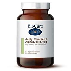 Acetyl Carnitine & Alpha (30 Vegi capsule)
