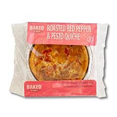 Roasted Pepper Pesto Quiche (165g)
