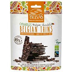 Belgian Thins Dark 85% Coco (120g)