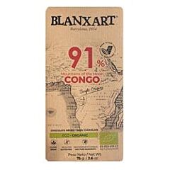 91% CONGO Chocolate Bar (75g)