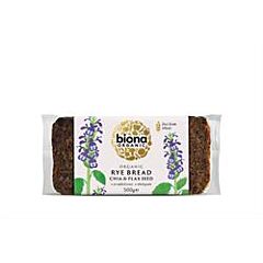 Org Rye Bread - Chia&Flax Seed (500g)