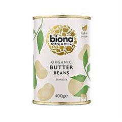 Organic Butter Beans (400g)