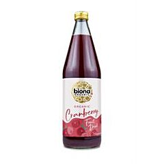 Organic Cranberry Drink (750ml)