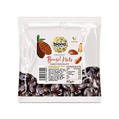 Organic Plain Choc Brazil Nuts (80g)
