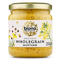 Wholegrain Mustard Organic (200g)