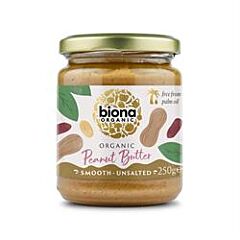 Peanut Butter Smooth No Salt (250g)