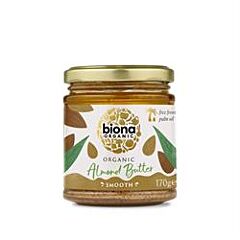Organic Almond Butter Smooth (170g)