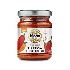 Org Harissa Chilli Relish (125g)