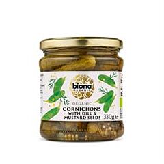 Organic Cornichons (330g)