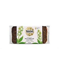 Rye Bread Hemp Seed Org (500g)