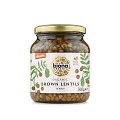 Organic Brown Lentils (360g)