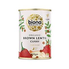 Organic Brown Lentil Curry (400g)