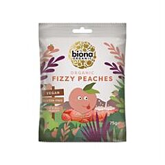 Organic Vegan Fizzy Peaches (75g)