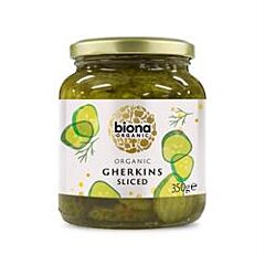 Organic Gherkin Slices (350g)