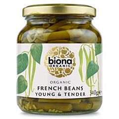 Organic French Beans (340g)