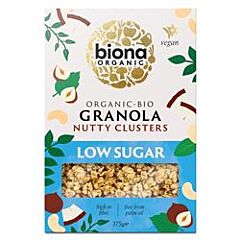 Organic Granola Nut Low Sugar (375g)