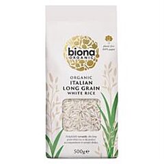 Organic Long Grain Rice White (500g)