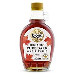 Org Pure Maple Syrup Dark (330g)