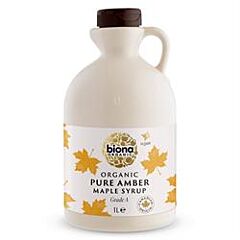 Org Pure Maple Syrup Amber (1000ml)