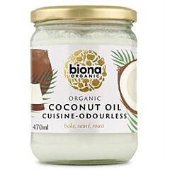 Org Odourless Coconut Oil (470ml)