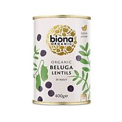 Organic Black Beluga Lentils (400g)