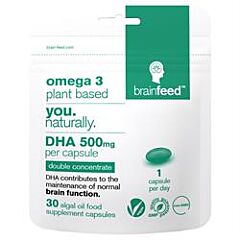 Plant-based Omega3 DHA 500mg (30softgels)