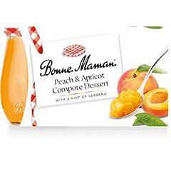 Bonne Maman Peach & Apricot Co (2x130g)