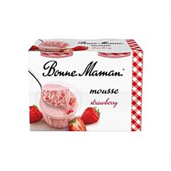 Bonne Maman Strawberry Mousse (4x70g)