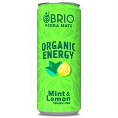 Organic Energy Mint & Lemon (250ml)