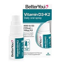 BetterYou D3 4000iu + K2 (15ml)
