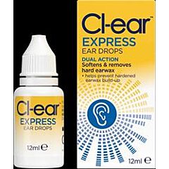 Cl-ear Express Ear Drops (12ml)