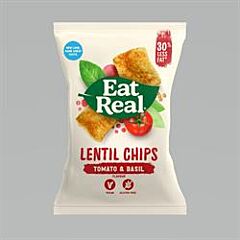 Eat Real Lentil Chip Tom Basil (40g)