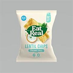 Eat Real Lentl Chip Cream Dill (40g)
