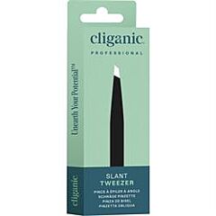 Cliganic Slant Tweezers BK (1each)