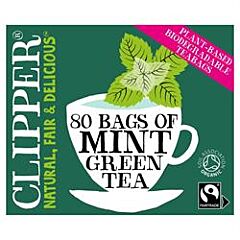 FT Org Green Tea & Mint (80bag)