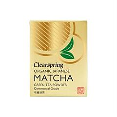 Org Matcha Green tea (tin) (30g)