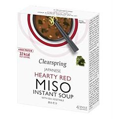 Miso Soup Hearty Red + Sea Veg (40g)