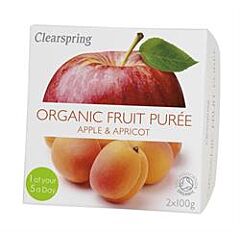 Fruit Puree Apple & Apricot (2 X 100g)