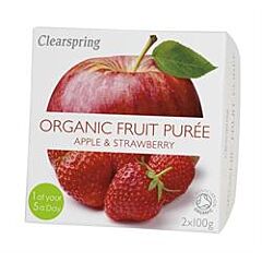 Fruit Puree Apple & Strawberry (2 X 100g)