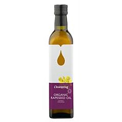 Organic Rapeseed Oil (500ml)