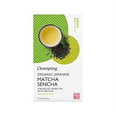 Org Jap Matcha Sencha Tea (20bag)