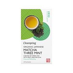 Org Jap Matcha Three Mint (20bag)