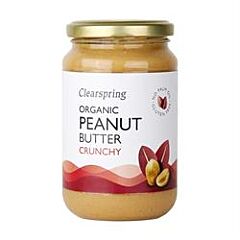 Org Peanut Butter Crunchy (350g)