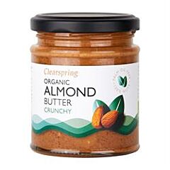 Org Almond Butter Crunchy (170g)