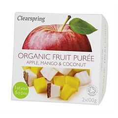 Fruit Puree Apple/Mango/Coconu (2 X 100g)