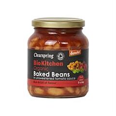 Org Baked Beans (unsweetened) (350g)